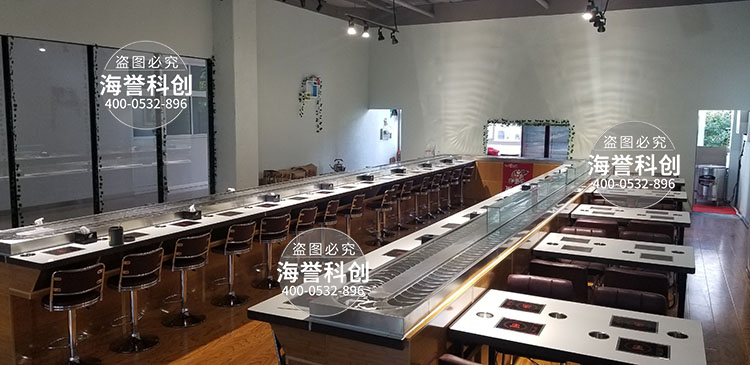回轉(zhuǎn)火鍋設(shè)備臺面和電磁爐選擇上需要注意哪些事項？