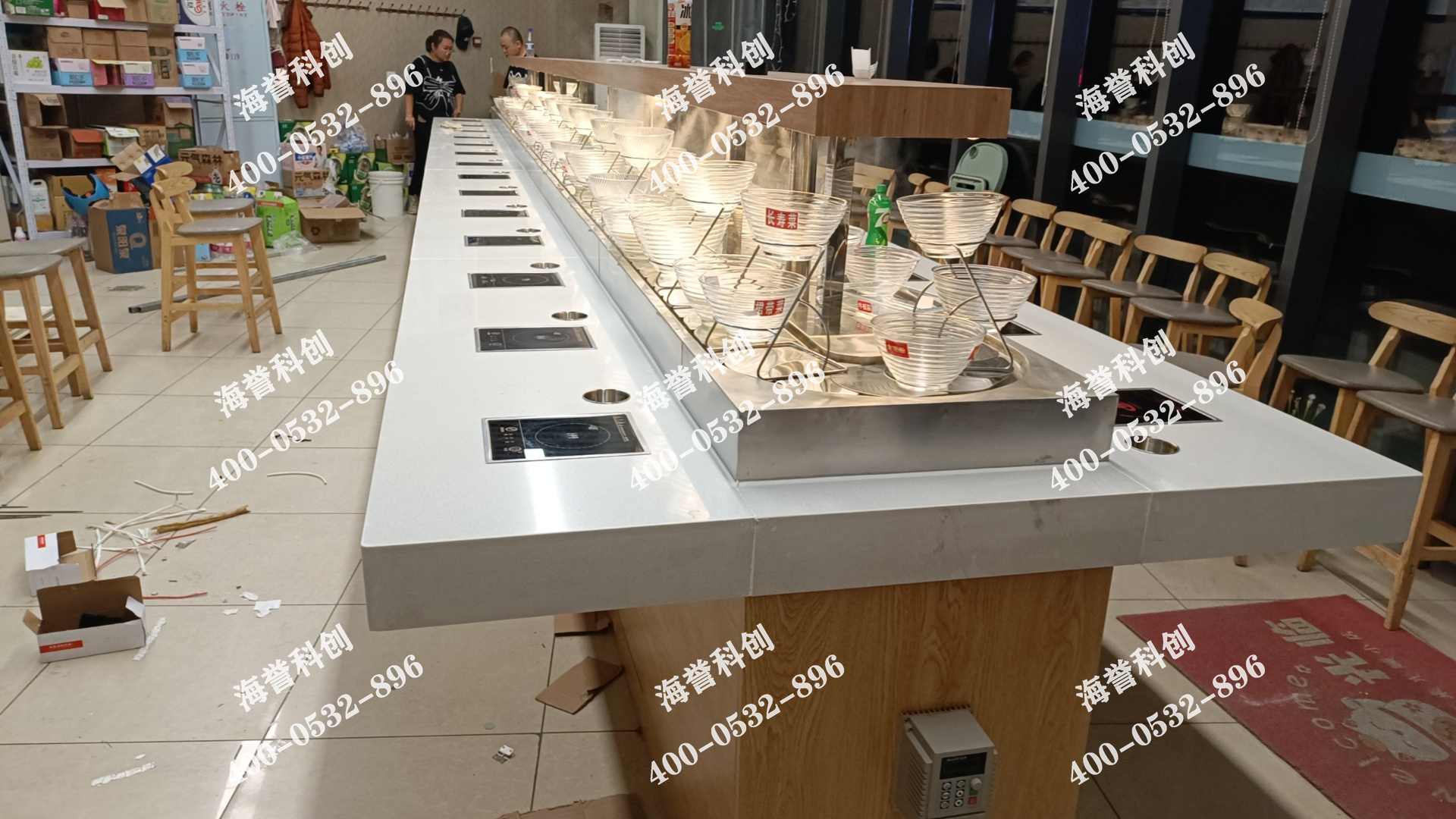 海譽(yù)科創(chuàng)黑龍江大慶單涮小火鍋設(shè)備安裝完成