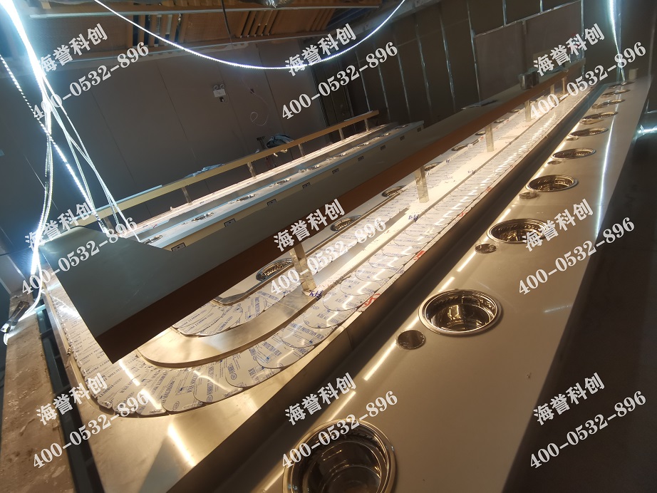 海譽(yù)科創(chuàng)湖南常德單涮無(wú)煙小火鍋設(shè)備安裝完成