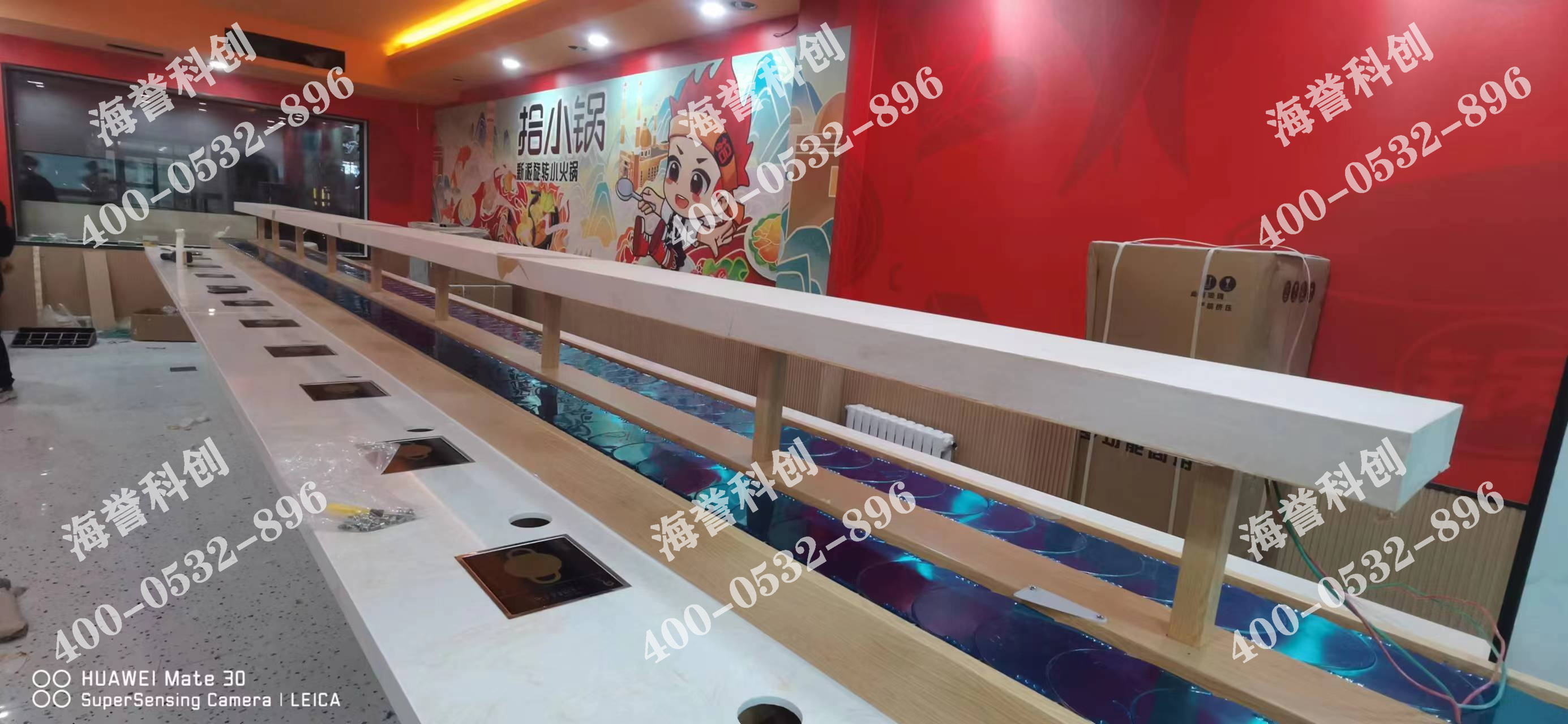 海譽科創(chuàng)新疆烏魯木齊單涮小火鍋設備安裝完成