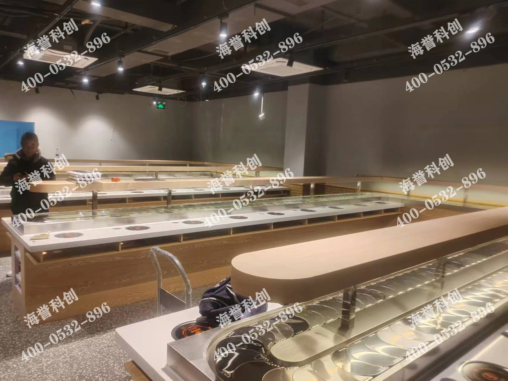海譽科創(chuàng)廣東廣州單涮小火鍋設備安裝完成