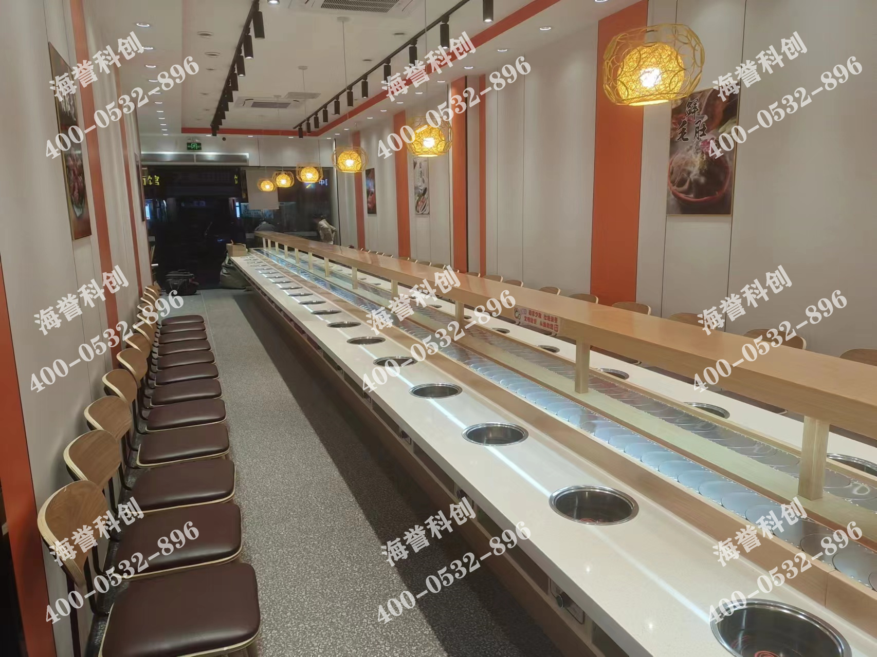 海譽科創(chuàng)江蘇蘇州單涮小火鍋設備安裝完成